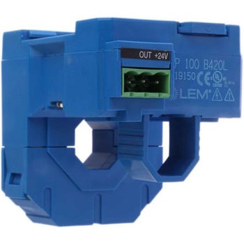 LEM 変流器 入力電流:100A 100:1 DINレール， AP 100 B420L LEM