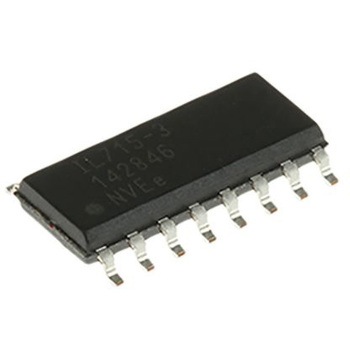 NVE デジタルアイソレーター 4チャンネル, 2.5 kVrms IL715-3E NVE
