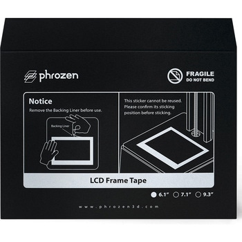 フレームテープ (6.1インチ LCD用) Phrozen