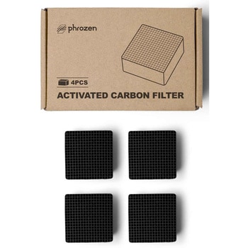 空気清浄カートリッジ用 活性炭フィルター(4個セット) Phrozen