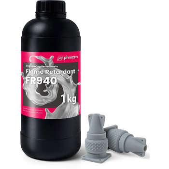 フローズン純正 難燃性 FR940 (グレー)レジン 1kg Phrozen
