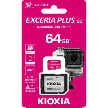 microSDXCカード EXCERIA PLUS(旧東芝メモリ) キオクシア(KIOXIA)
