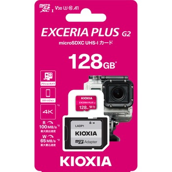 microSDXCカード EXCERIA PLUS(旧東芝メモリ) キオクシア(KIOXIA)
