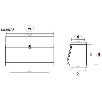 ステンレス工具箱(フラットタイプ) 信和自動車工業