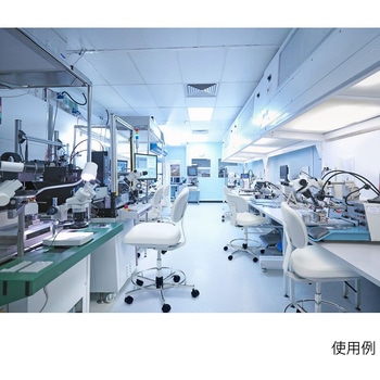 導電チェア 背付き 導電 ウレタン巻双輪キャスター(EH型) DC-EHシリーズ ノーリツイス