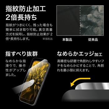 Google Pixel 8a ガラスフィルム 「GLASS PREMIUM FILM」スタンダードサイズ 超透明 LEPLUS NEXT