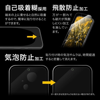 Google Pixel 8a ガラスフィルム 「GLASS PREMIUM FILM」スタンダードサイズ 超透明 LEPLUS NEXT