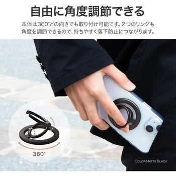 MagSafe対応 スマートフォンリング「MAGTUS」Ring Multi Stand LEPLUS NEXT