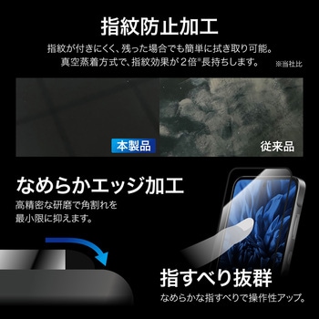 Galaxy A55 5G ガラスフィルム 「GLASS PREMIUM FILM」全面保護 ブルーライトカット - LEPLUS NEXT