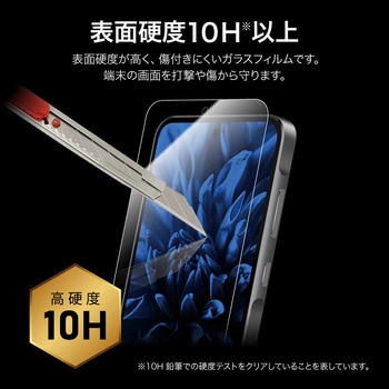 Galaxy A55 5G ガラスフィルム 「GLASS PREMIUM FILM」スタンダードサイズ ブルーライトカット LEPLUS NEXT