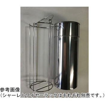 丸型シャーレ滅菌缶用ワイヤーラック 野中理化器製作所