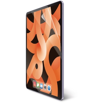 13インチ iPad Air (M2) 2024年用 フィルム 超透明 固定シール付 指紋防止 気泡防止 エレコム