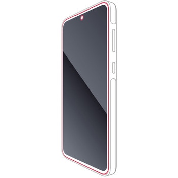 Galaxy A55 5G(SC-53E) ガラスフィルム 指紋認証対応 高透明 表面硬度10H 指紋防止 飛散防止 気泡防止 エレコム
