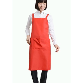 難燃加工エプロン胸付 和泉布帛
