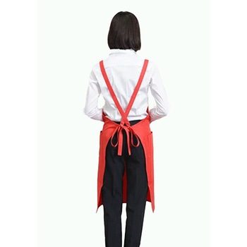 難燃加工エプロン胸付 和泉布帛