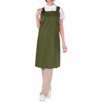 撥水加工タスキ型エプロン 和泉布帛