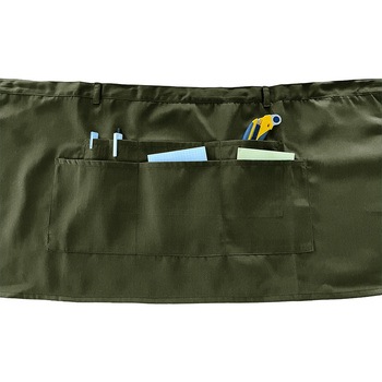 撥水加工ガーデニングエプロン 和泉布帛