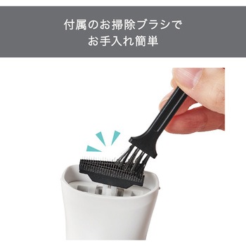 ボディシェーバー 乾電池式 ホワイト テスコム