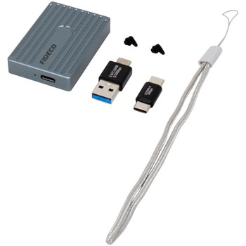 USB3.2Gen2対応 M.2 2230 NVMe SSDケース アイネックス