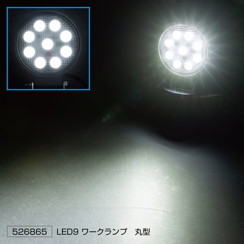 LED9ハイパワーLEDワークランプ 27W JET INOUE(ジェットイノウエ)
