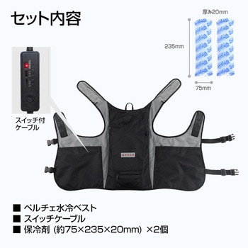 水冷ベスト ブレイン