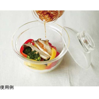 ガラスの丼鉢 HARIO