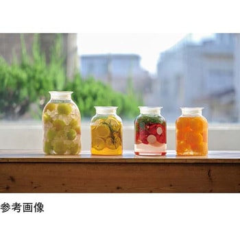 ガラスの手仕事保存びん 1L HARIO