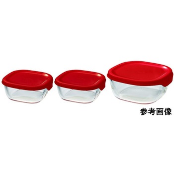 耐熱ガラス製保存容器 3個セット KST-2012シリーズ HARIO