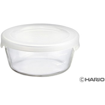耐熱ガラス製保存容器・丸 1ケース MSTシリーズ HARIO