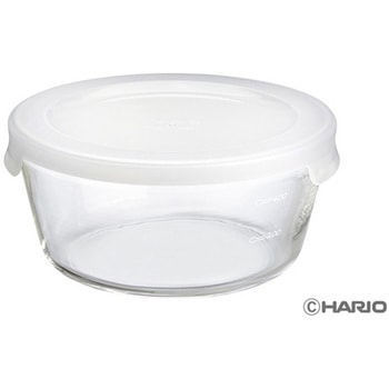 耐熱ガラス製保存容器・丸 1ケース MSTシリーズ HARIO
