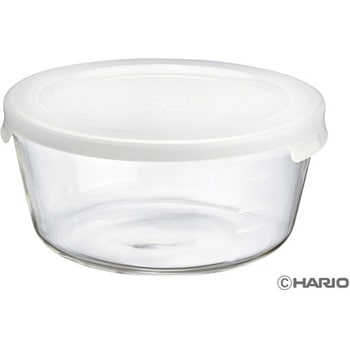 耐熱ガラス製保存容器・丸 1ケース MSTシリーズ HARIO