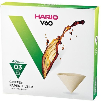 V60用ペーパーフィルター0 VCFシリーズ HARIO