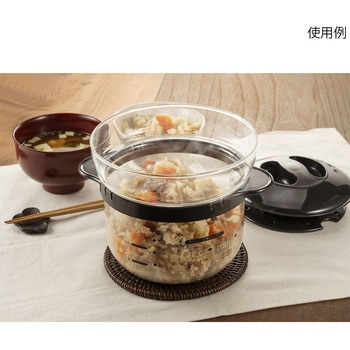 ガラスのレンジ ご飯釜1～2合 12個セット HARIO