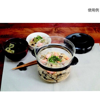 ガラスのレンジ ご飯釜1～2合 12個セット HARIO