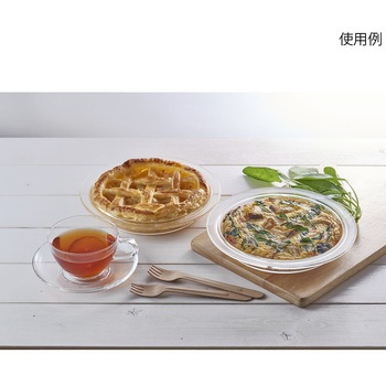耐熱ガラス製パイ皿 400mL 24個セット HARIO