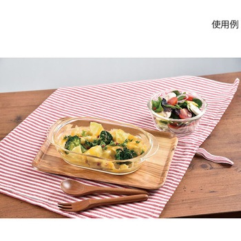 耐熱ガラス製グラタン皿 600mL 24個セット HARIO