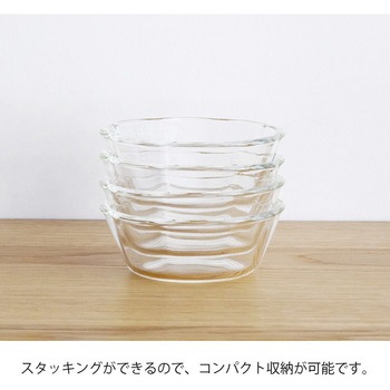 耐熱ガラス製スイーツボウル 36個セット SWBシリーズ HARIO