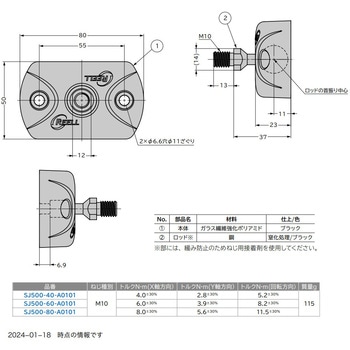 トルクボールジョイント LAMP(スガツネ)