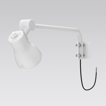 LEDアームライト 看板灯  25W 2500LM 1台で発光2色 電球/色昼白色 GOODGOODS(グッド・グッズ)