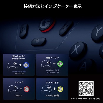 モバイルゲーミングコントローラー GAMESIR