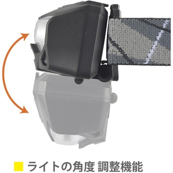 LEDヘッドライト センサー付 ECLAT 600ルーメン オーム電機