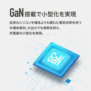 AC充電器 PD65W 薄型 C×1 ブラック OWLTECH(オウルテック)