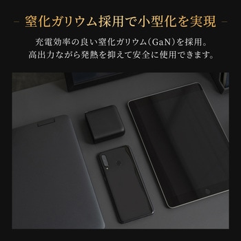 AC充電器 GaN C×3 PD100W ブラック OWLTECH(オウルテック)