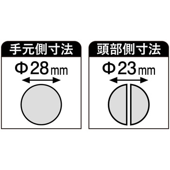 草削り柄 1200 リング付 浅香工業
