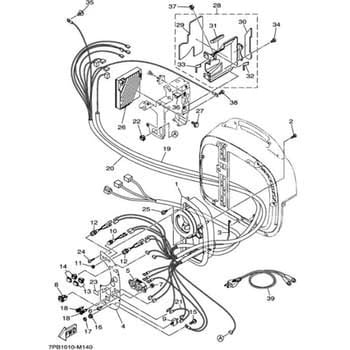 7PB-H7221-90 部品 EF16HiS/EF1600is(7PB1， 2013) 010 1個 YAMAHA