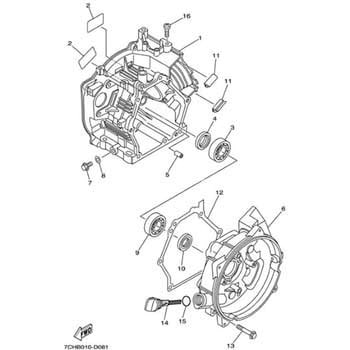 部品 EF2800iSE(7CHL， 2015) 020 YAMAHA(ヤマハ)