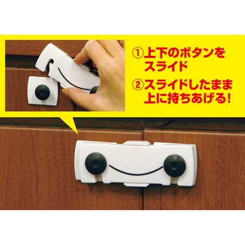 開き戸スライドダブルロック アイテック