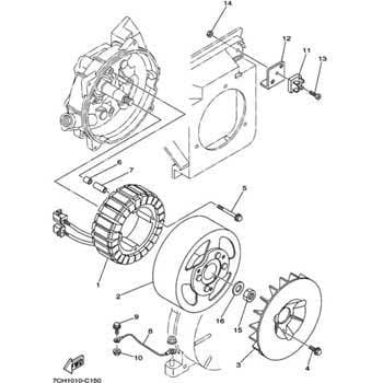 部品 EF2800iSE(7CHL， 2015) 020 YAMAHA(ヤマハ) 関連商品・部品