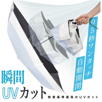 solshade026 折りたたみ 3段折り日傘 自動開閉 大河商事
