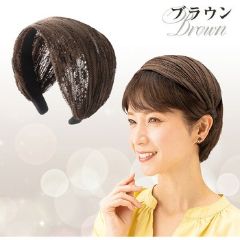 大人のレースカチューシャ ヘアバンド メイダイ